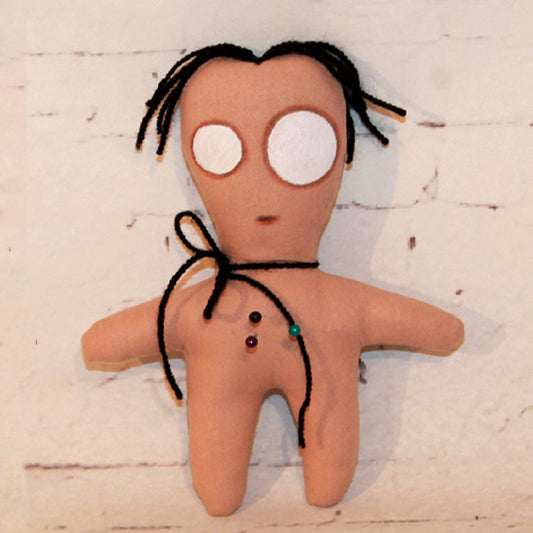 Voodoo Doll PDF Sewing Pattern – Creepy Cute Voodoo Tutorial – Beginner Friendly Template – Instant Download
