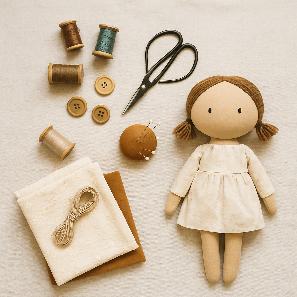Sew Your First Doll in Just One Evening (No Experience Needed)